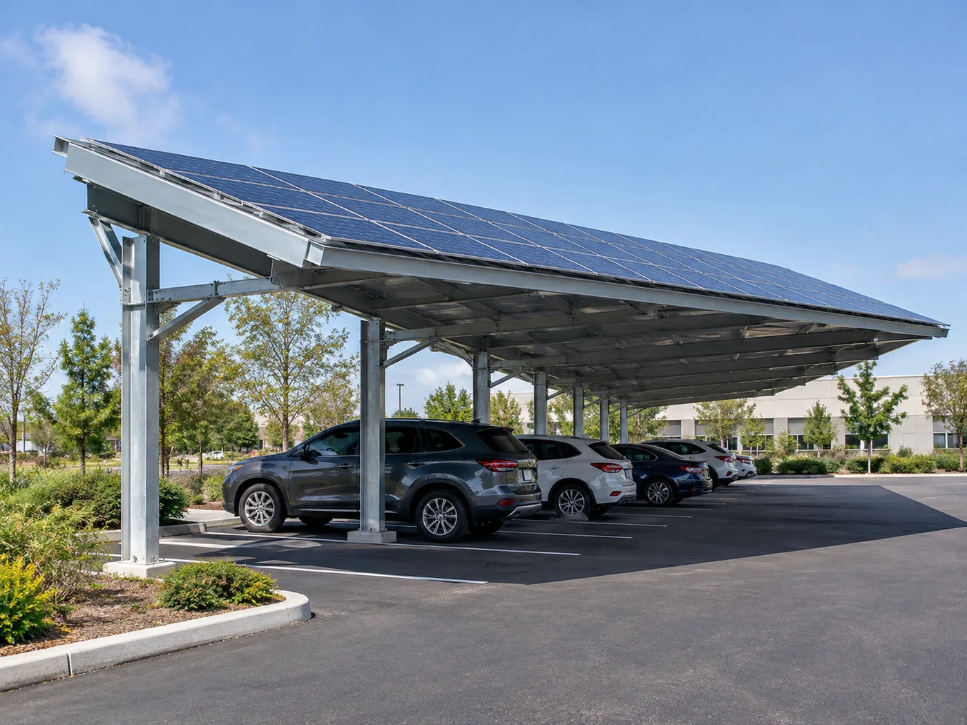 Solar Carport Structures